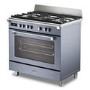 DeLonghi 90cm Dual Fuel Range Cooker - Slate Grey