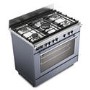 DeLonghi 90cm Dual Fuel Range Cooker - Slate Grey