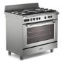 DeLonghi 90cm Dual Fuel Range Cooker - Stainless Steel