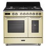 DeLonghi 90cm Dual Fuel Range Cooker - Cream