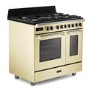 DeLonghi 90cm Dual Fuel Range Cooker - Cream