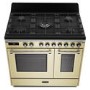 DeLonghi 90cm Dual Fuel Range Cooker - Cream