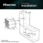 GRADE A2 - Hisense BSA66346PDBGUK Digital Electric Self Cleaning Single Oven - Black
