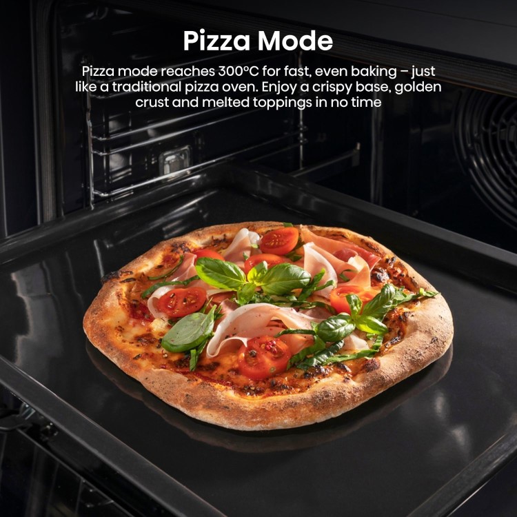 Hisense Hi4 BSA66221AXUK Electric Single Oven with Vapour Cleaning - Stainless Steel