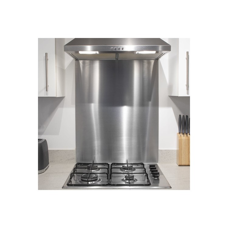 AAF BS60X75 - 60cm x 75cm Stainless Steel Splashback