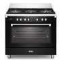 De Longhi 90cm Dual Fuel Range Cooker - Black