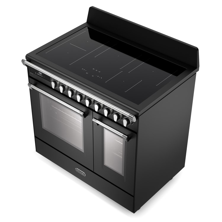 DeLonghi 90cm Electric Range Cooker with Warming Zone - Anthracite