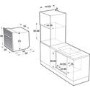 GRADE A2 - Hisense O521AXUK Electric Built-in Single Oven With Steam Cleaning - Stainless Steel