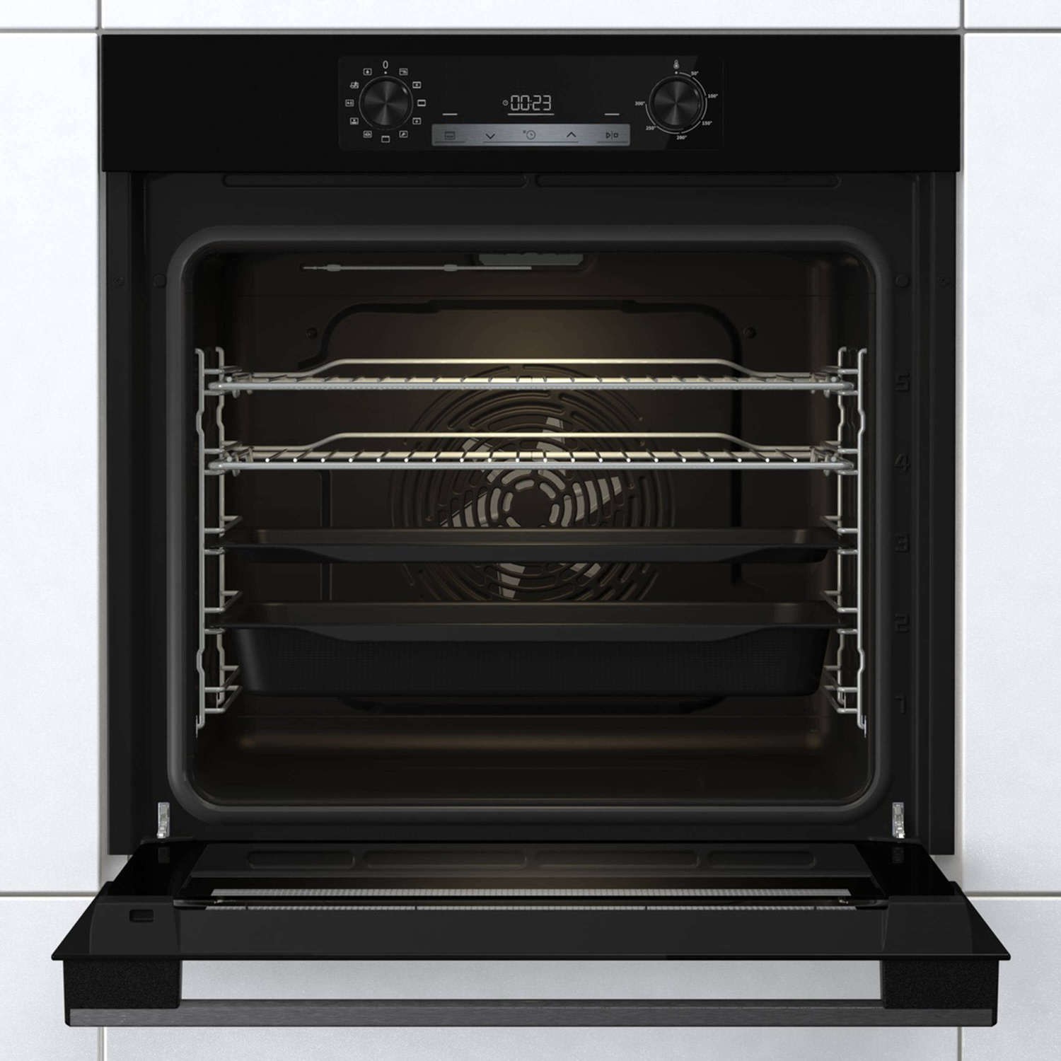 Hisense Electric Single Oven Black BSA63222ABUK Appliances Direct