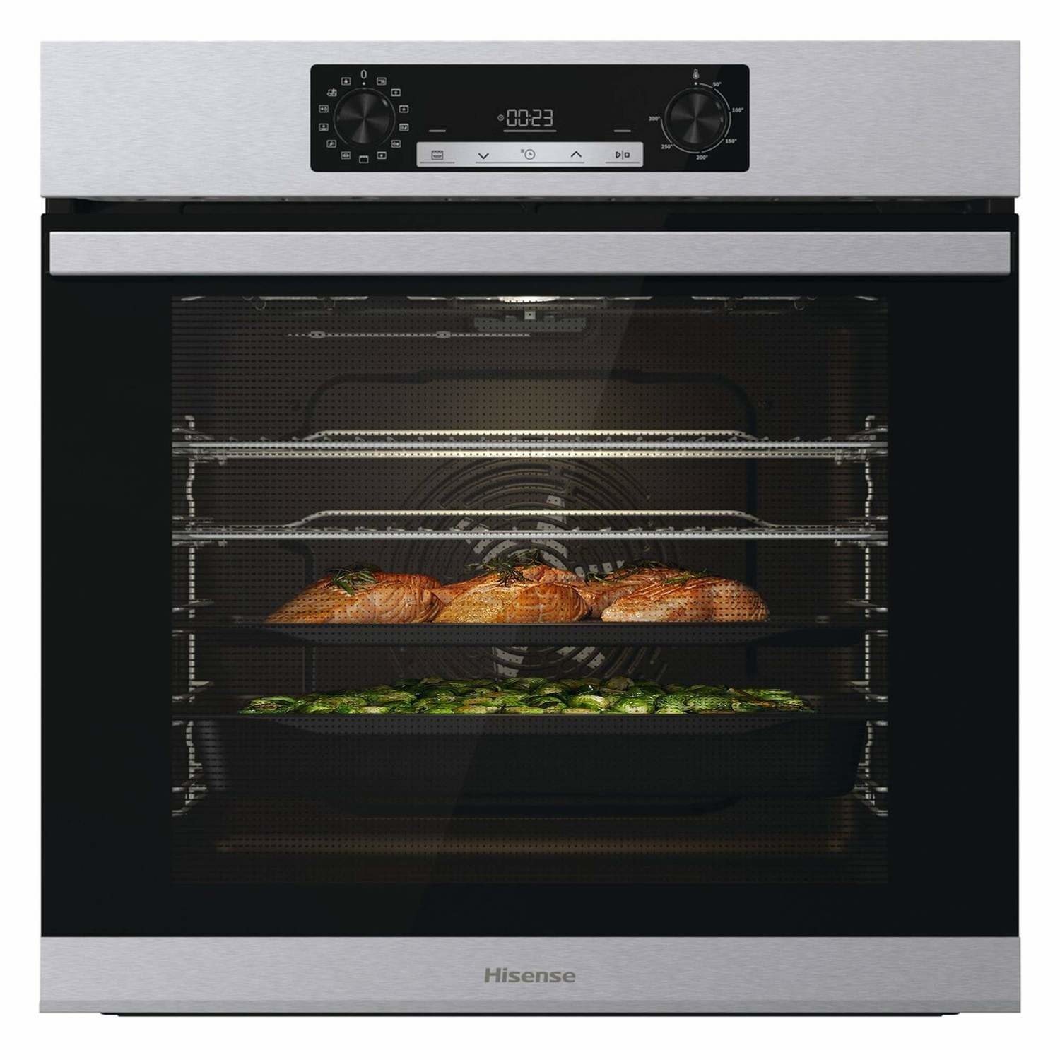 Hisense BSA65222AXUK Electric Single Oven - Stainless Steel