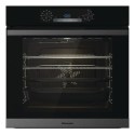 A2/BSA65222PBUK Refurbished 77L Electric Built-in Electric Single Oven With Pyrolytic Cleaning - Black