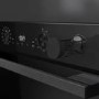 Hisense Hi4 BSA66221ADBGUK Electric Single Oven with Vapour Cleaning - Black