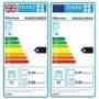 Hisense Hi4 BSA66221ADBGUK Electric Single Oven with Vapour Cleaning - Black