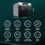 Hisense Hi4 BSA66221AXUK Electric Single Oven with Vapour Cleaning - Stainless Steel