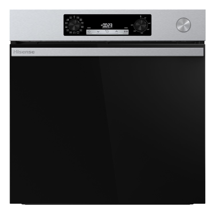 Hisense Hi4 BSA66221AXUK Electric Single Oven with Vapour Cleaning - Stainless Steel