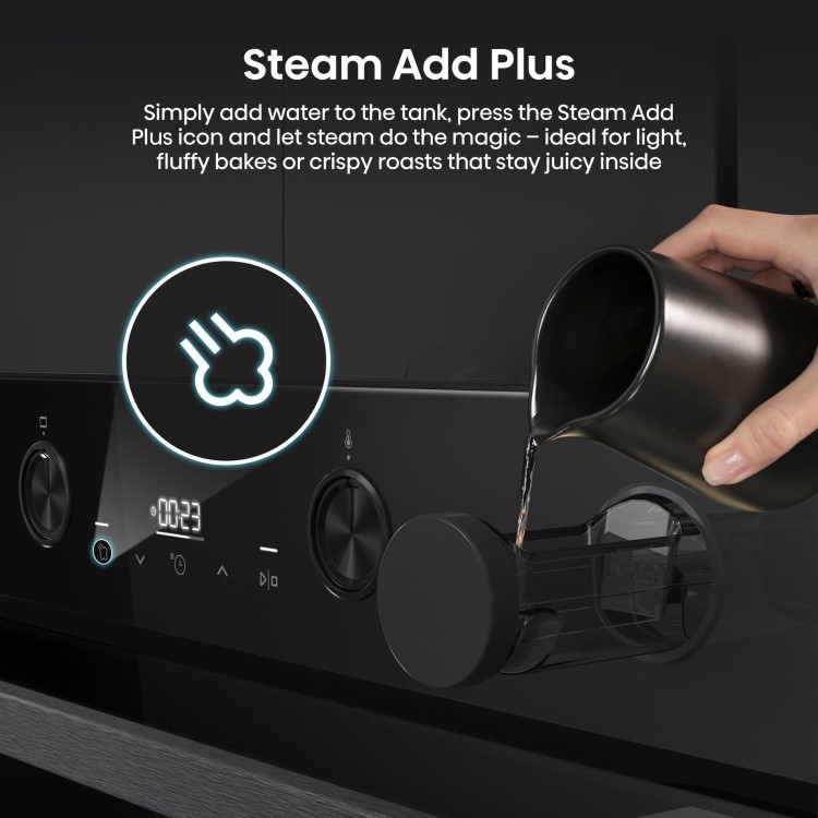 Hisense Hi4 BSA66226ADBGUK BlackLine Built In Electric Single Oven - Black