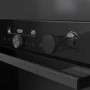 Hisense Hi6 SE BSA66331ABDGUK Electric Single Oven with Vapour Cleaning - Black