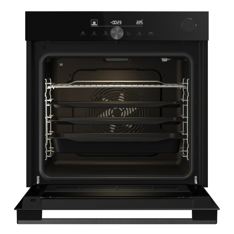 Hisense Hi6 SE BSA66331PBDGUK Electric Single Oven with Pyrolytic Cleaning - Black