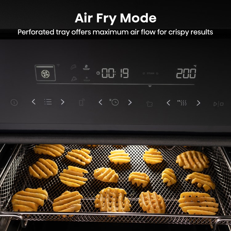 Hisense BSA66346PDBGUK Digital Electric Self Cleaning Single Oven - Black