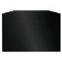 Baumatic BSC9BL 90cm Black Curved Splashback