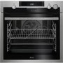 AEG BSE574221M SteamCrisp Quarter Steam And Pyrolytic Electric Single Oven Stainless Steel