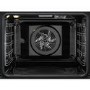 AEG BSE574221M SteamCrisp Quarter Steam And Pyrolytic Electric Single Oven Stainless Steel