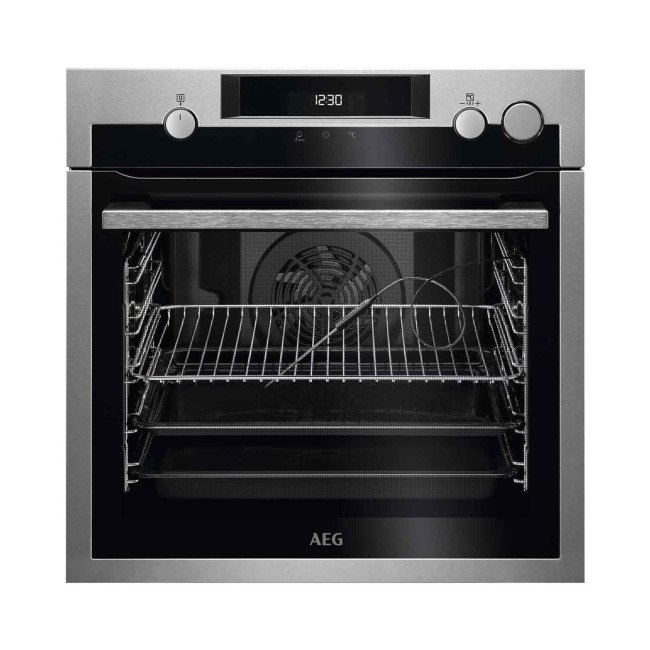 AEG 7000 Pyrolytic Electric Single Oven - Stainless Steel