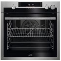 BSE577261M AEG 7000 Series SteamCrisp Self-Cleaning Electric Oven with Food Probe - Stainless Steel