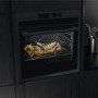 AEG 7000 Series SteamCrisp Electric Single Oven - Matte Black