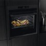 AEG 7000 Series BSE778380T SteamCrisp Pyrolytic Self-Cleaning Single Oven with Food Probe - Matt Black