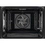 AEG 7000 Series BSE778380T SteamCrisp Pyrolytic Self-Cleaning Single Oven with Food Probe - Matt Black