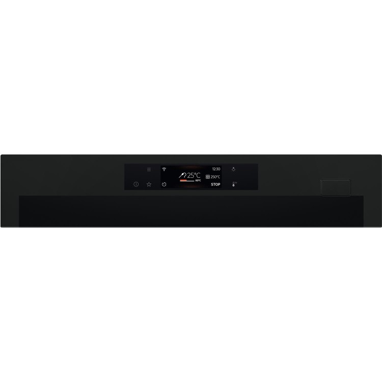 AEG 7000 Series BSE778380T SteamCrisp Pyrolytic Self-Cleaning Single Oven with Food Probe - Matt Black