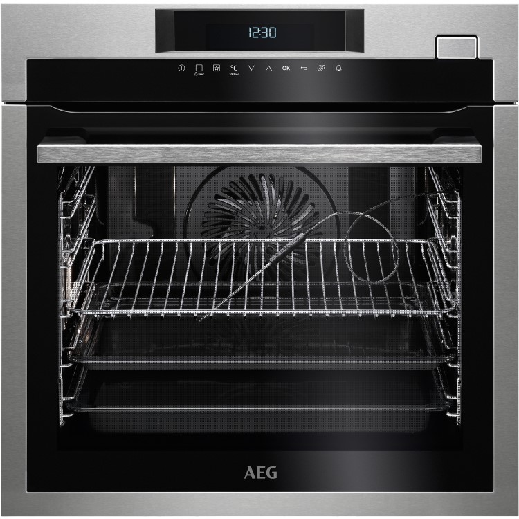 AEG BSE774320M SteamCrisp Quarter Steam And Pyrolytic Touch Control Oven Stainless Steel