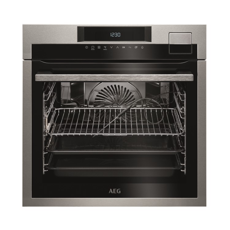 Refurbished AEG BSE792320M SteamPro Sous Vide Oven With ProSight Touch Controls Stainless Steel