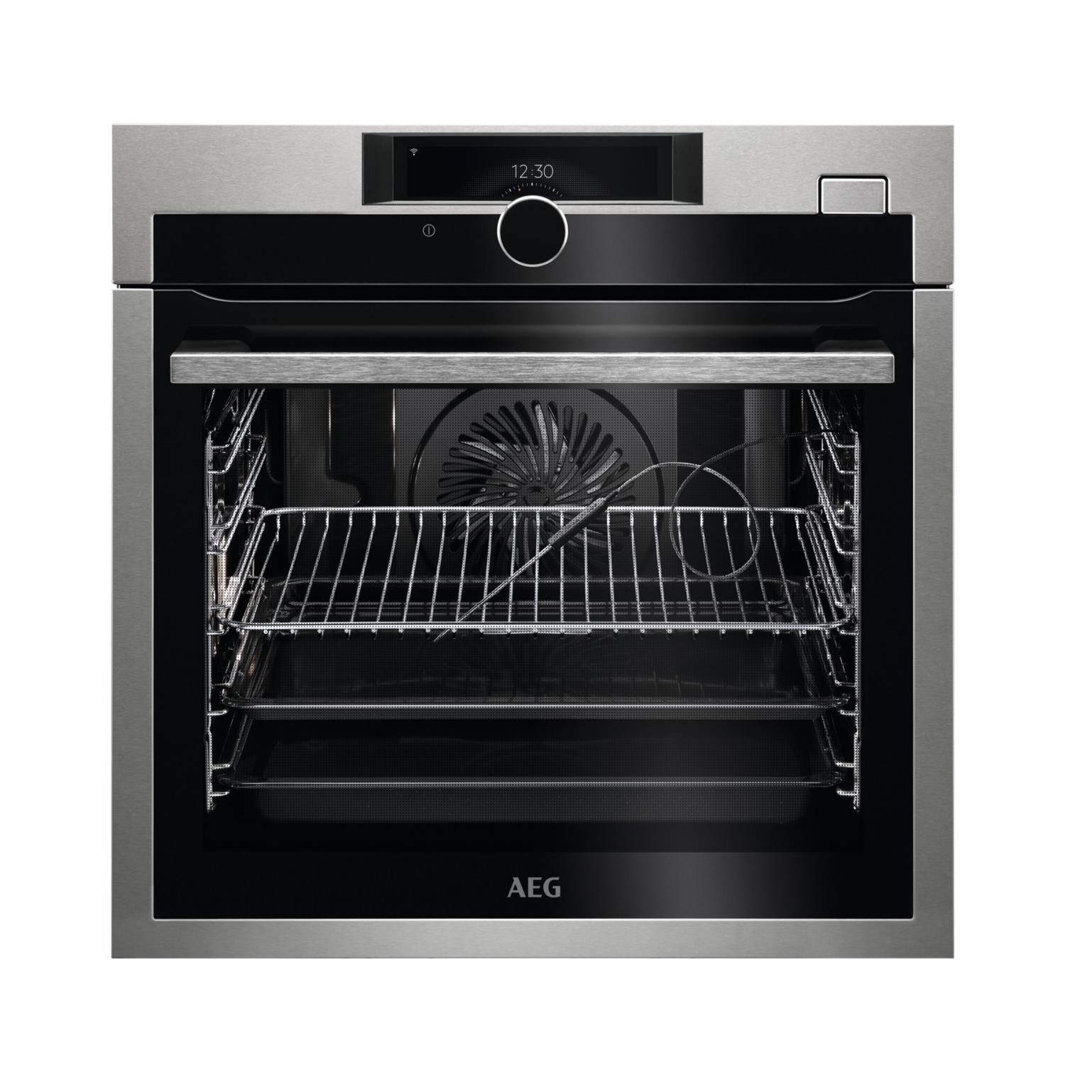 AEG BSE978330M 7000 Series SteamCrisp Electric Single Oven - Stainless Steel
