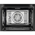 Refurbished AEG 9000 SteamPro BSE998330M 60cm Single Built In Electric Ovenl Black
