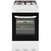 Beko BSG580W 50cm Single Oven Gas Cooker White