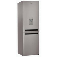 Whirlpool BSNF8451OXAQUA 60cm 1.88m Freestanding Supreme No Frost Combi - Steel