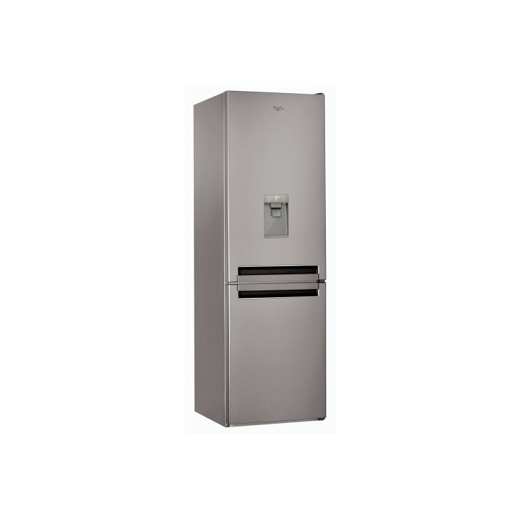 Whirlpool BSNF8451OXAQUA 60cm 1.88m Freestanding Supreme No Frost Combi - Steel