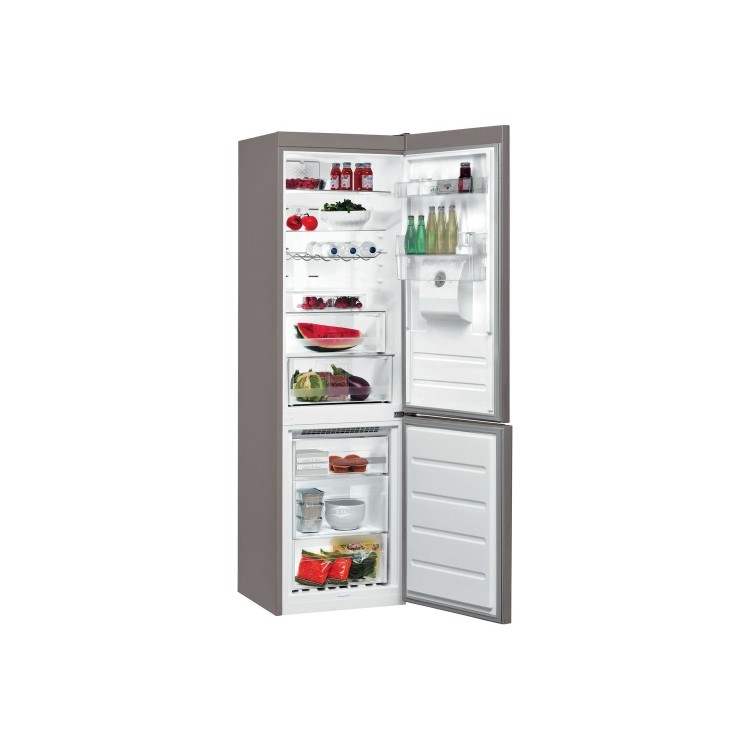 Whirlpool BSNF8451OXAQUA 60cm 1.88m Freestanding Supreme No Frost Combi - Steel