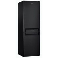 Whirlpool BSNF8993PBUK 60cm 1.88m Freestanding Supreme No Frost Combi - Black Glass
