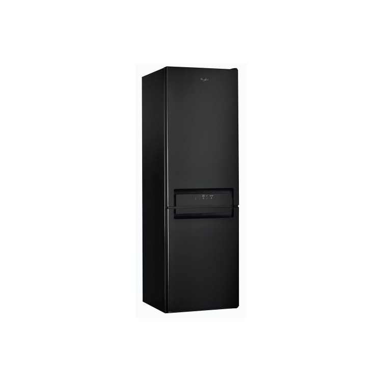 Whirlpool BSNF8993PBUK 60cm 1.88m Freestanding Supreme No Frost Combi - Black Glass