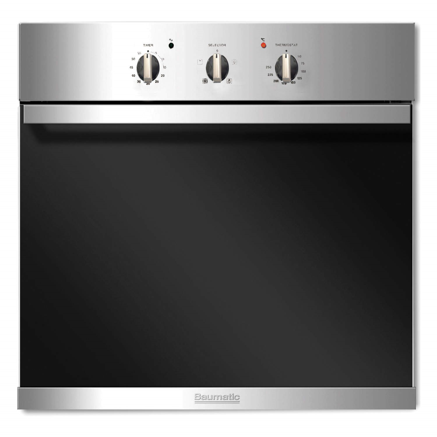 Baumatic BSO612SS Four Function Electric Builtin Single Fan Oven