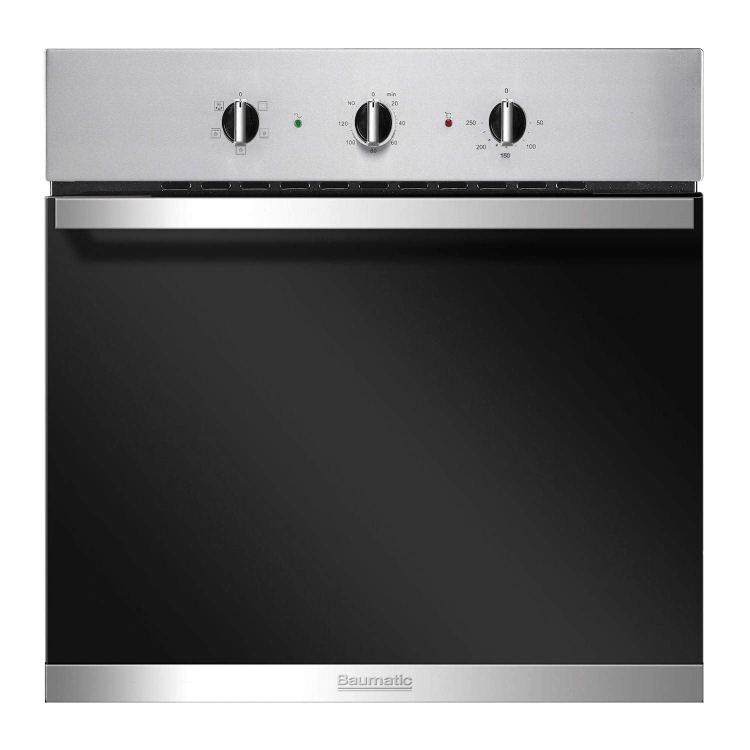 Baumatic BSO624SS Multifunction Electric Builtin Single Oven Stainless
