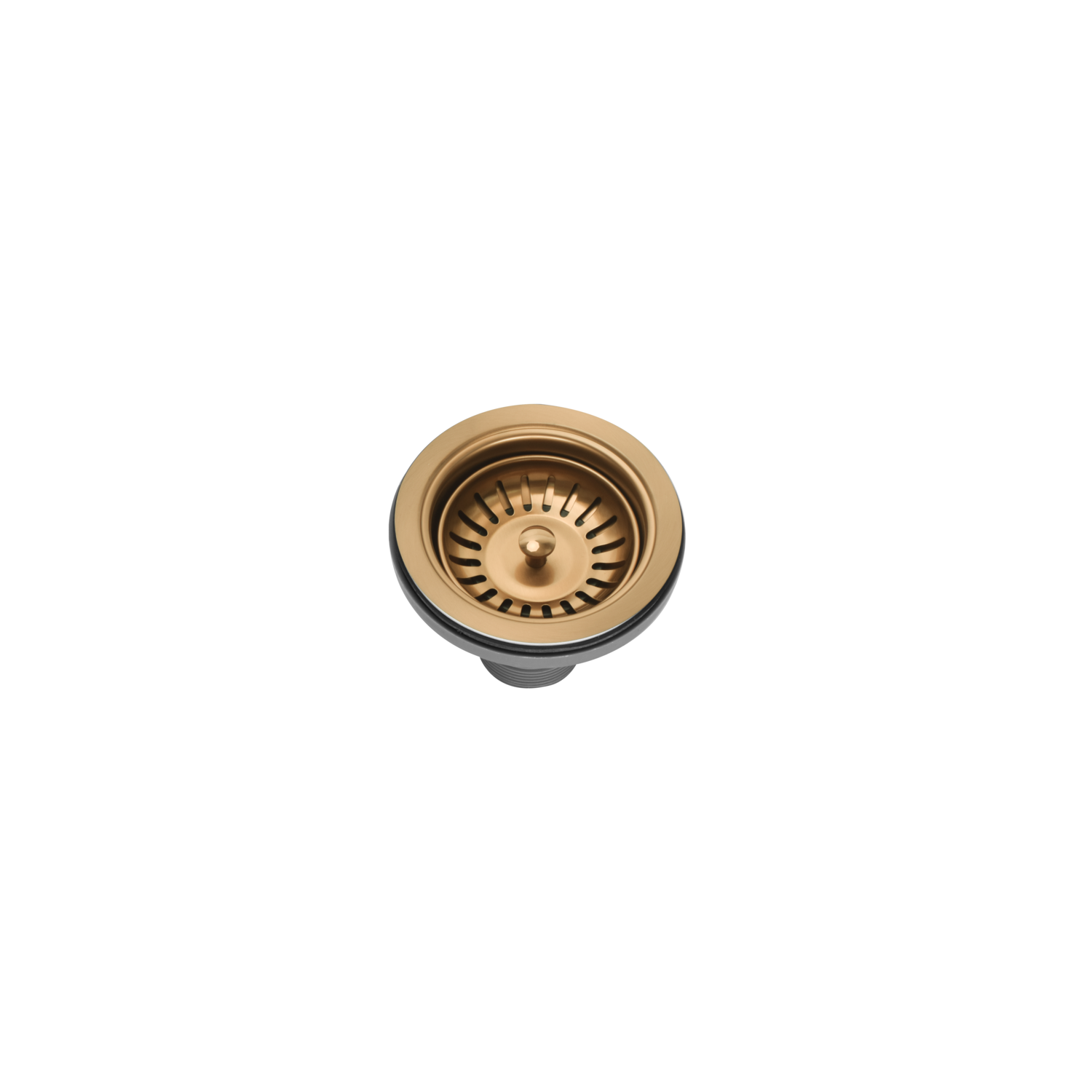 Enza Brushed Brass Kitchen Sink Strainer Waste ST01-G