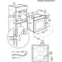 Refurbished AEG Series 6000 BSX23101XM 60cm Single Built In Electric Oven Stainless Steel