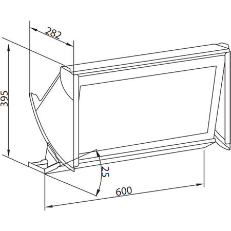 Baumatic BT06.8ME 60cm Integrated Cooker Hood Grey