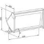Baumatic BT06.8ME 60cm Integrated Cooker Hood Grey