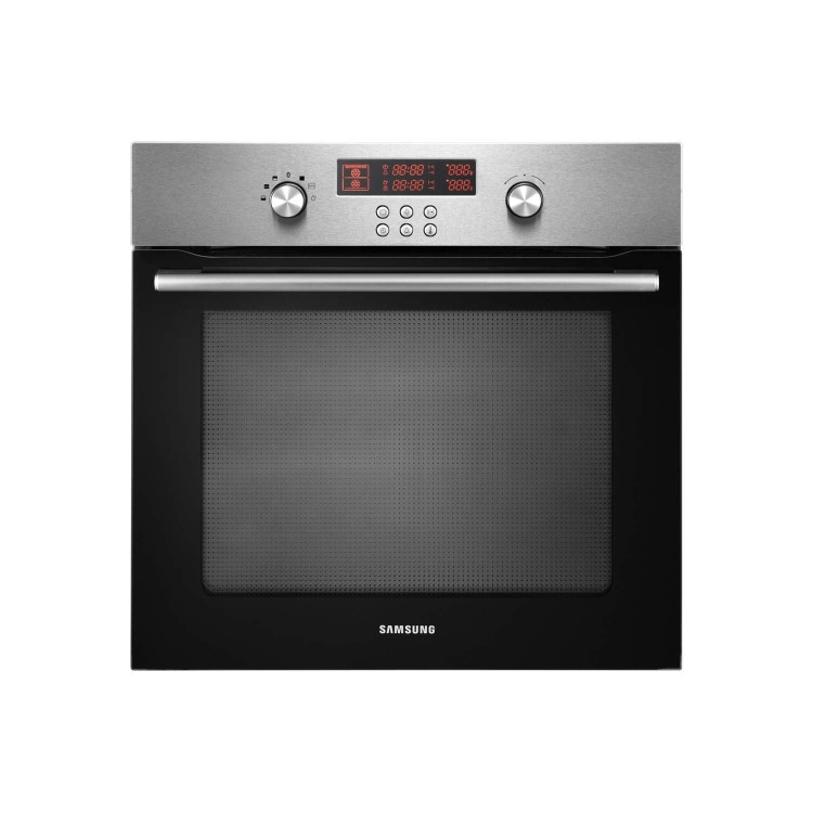 Samsung BT621VDST METRO Dual Cook Electric Built-in Single Oven In Stainless Steel And Black
