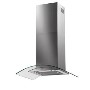 Baumatic BT7.3GL Curved Glass 70cm Chimney Cooker Hood Stainless Steel